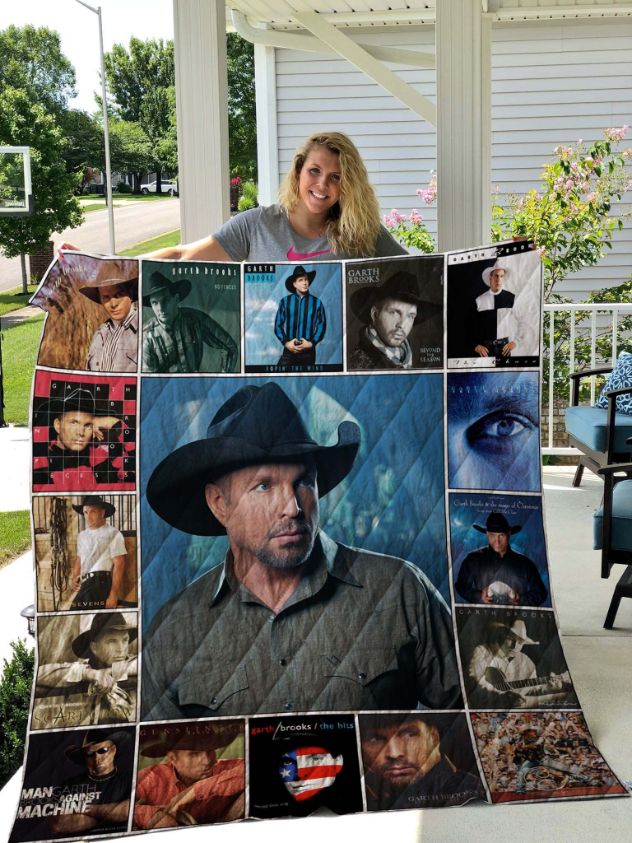 Singer Garth Brooks Quilt Bedding Set with Quilt Bedding Set Vintage