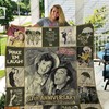 Singin' In The Rain 67th Anniversary Quotes Quilt Blanket for Musical Lovers
