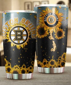 Sip in Style with This Sunflower Boston Bruins NHL Tumbler