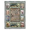 Sister Love Quilt Bedding Set: My Heart Will Ever Know You Are Family Fleece Blanket