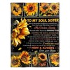 Sisterhood To My Soul Sister Quilt Bedding Set for Sisters