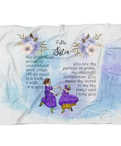Sisters Share a Special Bond â€“ Express It with a Personalized Fleece Blanket