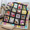 Skull 2 Premium Comfy Sofa Quilted Blanket - Perfect for Lazy Days