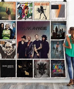 Skunk Anansie Best Albums Quilt Bedding Set - Ideal for Fans of Alternative Rock Music