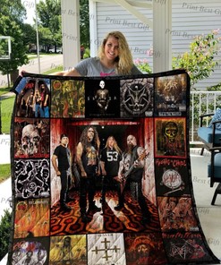 Slayer Albums Cover Poster Quilt Blanket Ver 3, Must-Have for Thrash Metal Fans