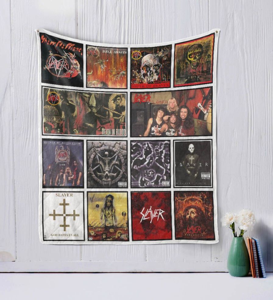 Slayer Two Quilt Bedding Set for Heavy Metal Fans