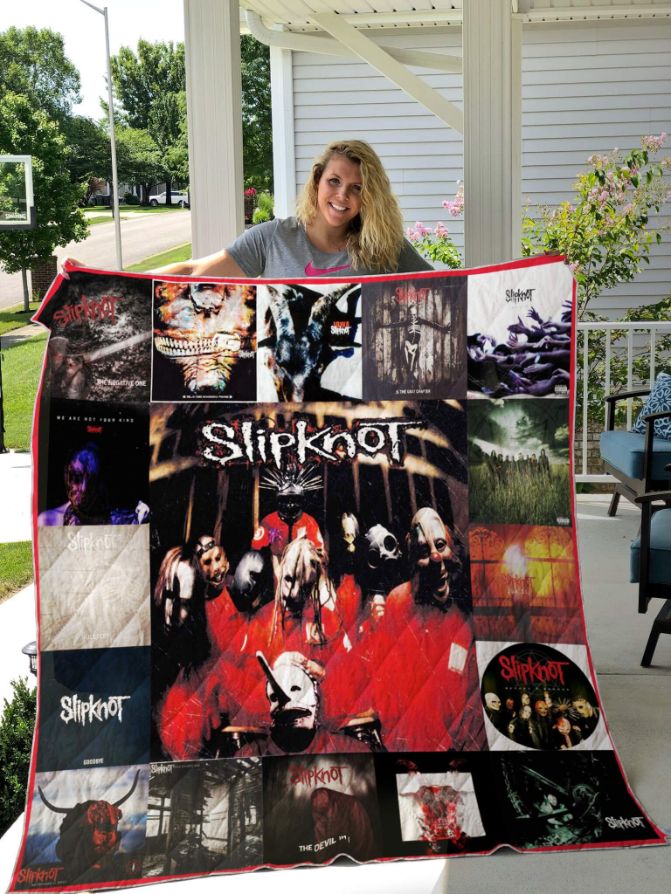 Slipknot Albums Oversized Quilt Bed Set for Diehard Fans