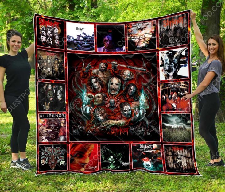 Slipknot Band Quilt Blanket - Express Your Love for Metal