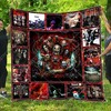 Slipknot Band Rock Quilt Blanket - Perfect for Metal Fans