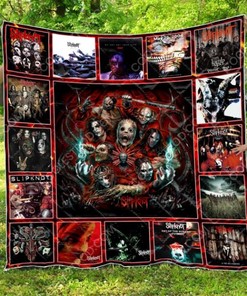 Slipknot Band Rock Quilt Blanket - Perfect for Metal Fans