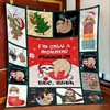 Sloth I'm Only A Morning Person On Dec 25th Quilt Blanket for Christmas Lovers
