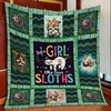 Sloth Lover Customized Quilt Blanket - Ideal for Sloth Fans