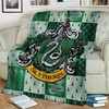 Slytherin House Best Seller Fleece Blanket: Perfect for Harry Potter Fans