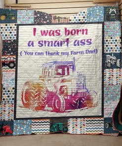 Smart Ass Quilt Blanket - With a blanket this cozy, you'll feel even smarter