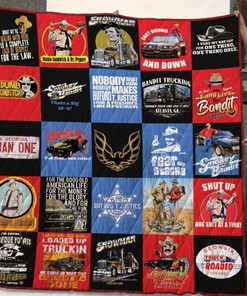 Smokey And The Bandit Classic Movie Quilt Bedding Set