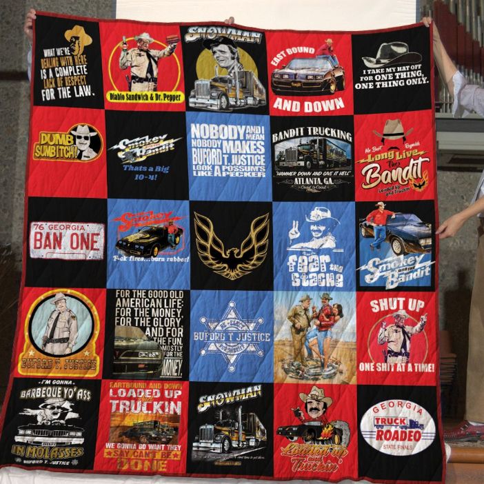 Smokey And The Bandit Classic Movie Quilt Bedding Set