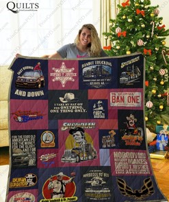 Smokey And The Bandit Plus Size Quilt Blanket - Perfect for movie lovers, this quilt blanket features the classic film.