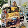 Smokey And The Bandit Quilt Bedding Set - Vintage Blanket for Movie Lovers