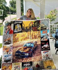 Smokey And The Bandit Quilt Bedding Set - Vintage Blanket for Movie Lovers