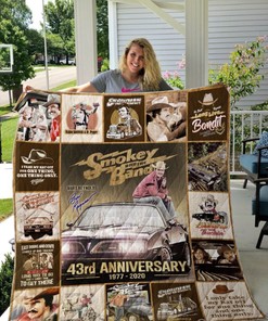 Smokey And The Bandits Vintage Quilt Blanket Bed Set Queen