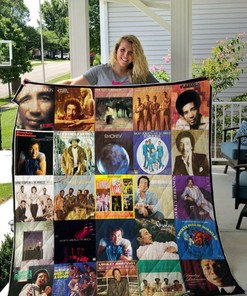 Smokey Robinson Quilt Bedding Set 12 for Music Lovers