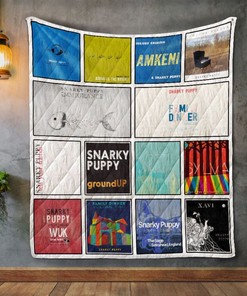 Snarky Puppy Quilt Blanket - Best Gifts For Jazz and Fusion Music Fans