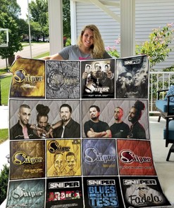 Sniper Quilt Blanket - Perfect Gift for Military and Hunting Enthusiasts