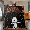 Snoopy Dance Quilt Blanket - For Dance and Music Lovers