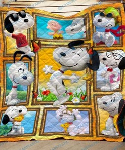 Snoopy Quilt V0512 - Personalized Gifts for Fans