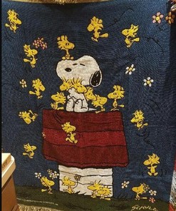 Snoopy Woodstock Quilt Blanket TR12 - Personalized Gifts for Fans