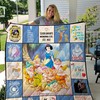Snow White And The Seven Dwarfs Ver.0117 Quilt Blanket for Disney Fans