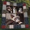 Snowshoe Cat Quilt Bedding Set Great Customized Gifts for Birthday Christmas Thanksgiving