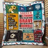 Soccer Be Strong When You Are Weak Inspired Quilt Bedding Set - Perfect Gift for Any Soccer Player or Fan