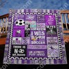 Soccer Girl Limited Edition Quilt Blanket - Perfect for Fans of Women's Soccer