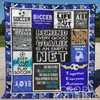 Soccer I Can Do All Things Through Christ Who Strengthens Me Bedding Set Great Customized Gifts