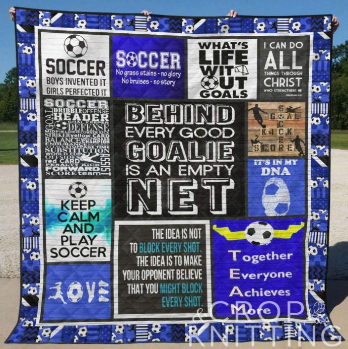 Soccer I Can Do All Things Through Christ Who Strengthens Me Bedding Set Great Customized Gifts