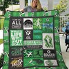 Soccer Mom Announcement Bedding Set Cute for Girls