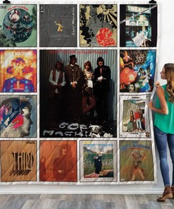 Soft Machine Best Albums Quilt Blanket 02, Must-Have for Progressive and Jazz Rock Fans
