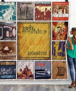 Soft Machine Live Albums Quilt Blanket - The Perfect Way to Remember a Classic Band