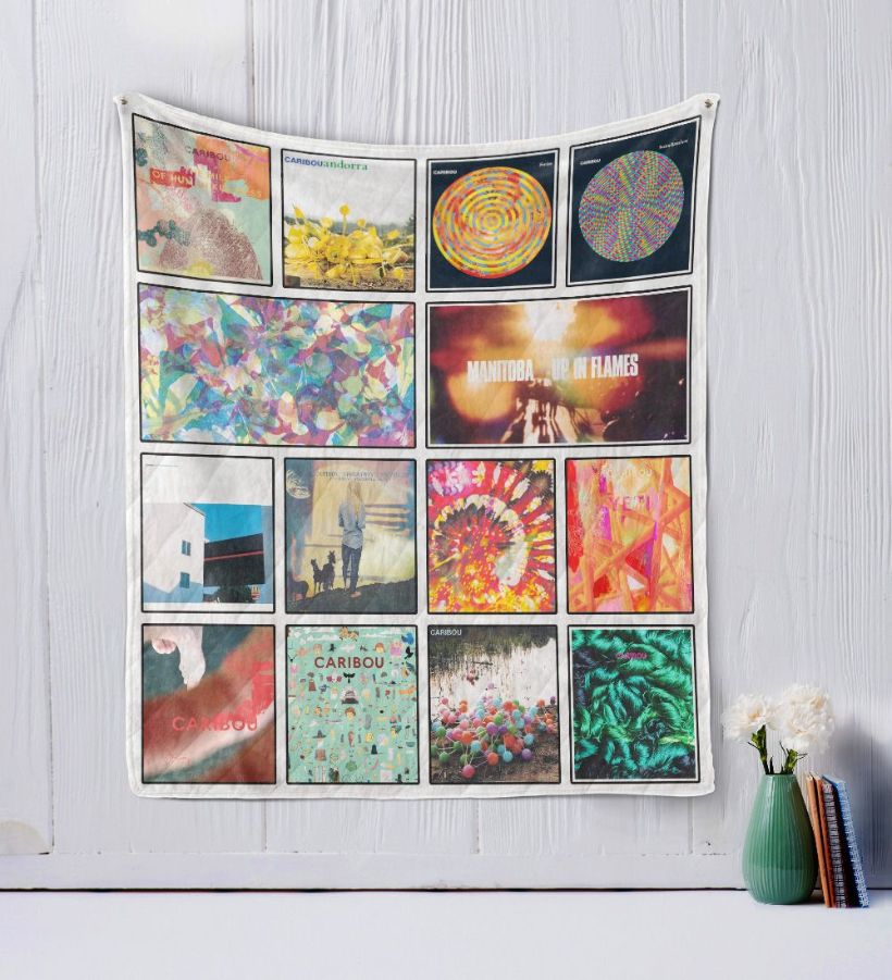 Soft and Cozy Caribou Quilt Blanket, Perfect for Cold Nights