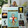 Softball Home Run Personalized Quilt Bedding Set