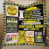 Softball Mom Bed Set