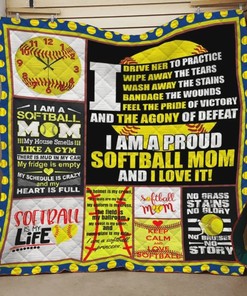 Softball Mom Bed Set