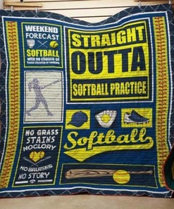 Softball No Bruises No Story Bed Set