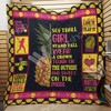 Softball Pineapple Stand Tall Wear A Crown Quilt Bedding Set