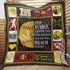 Softball Stay Humble, Stay Focused Bedding Set