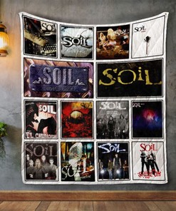 Soil Album Covers Quilt Bedding Set for Music Lovers