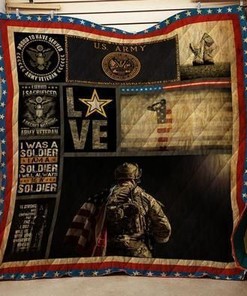 Soldier: Once a Soldier, Always a Soldier Quilt Bedding Set