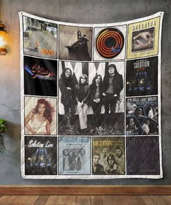 Solution Album Covers Quilt Blanket for Music Enthusiasts