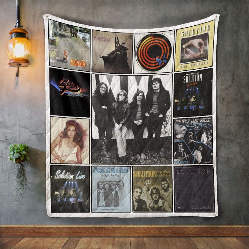 Solution Album Covers Quilt Blanket for Music Enthusiasts